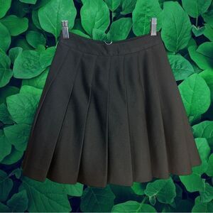 5 for $25🔥Vintage Cheerleader Spirit Leaders Black Pleated Skirt Juniors Size 9